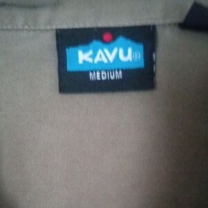 KAVU Medium Khaki Shirt